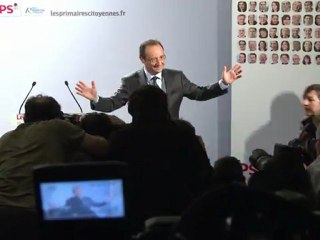 Hollande wins French left's presidential primary