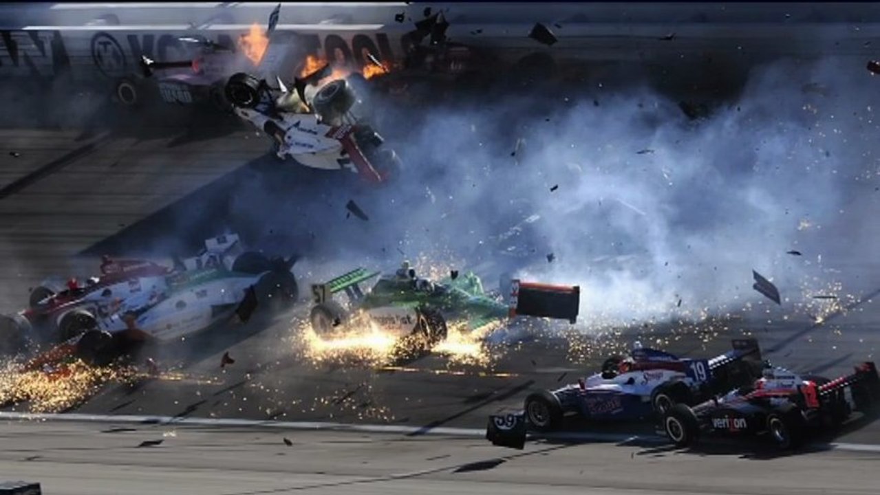 Dan wheldon ist verunglückt