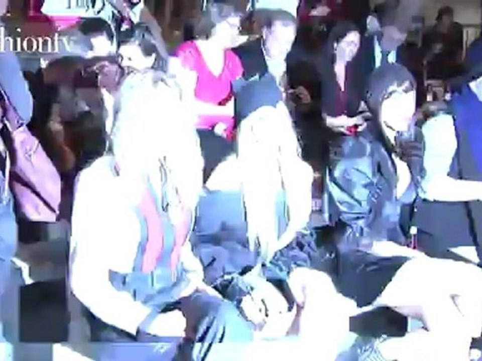 PPQ Front Row - London Fashion Week Spring 2012 | FTV