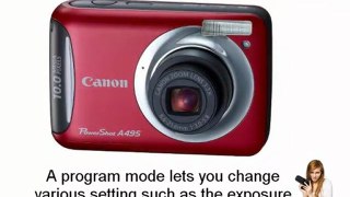 Canon PowerShot A495 10.0 MP Digital Camera Review