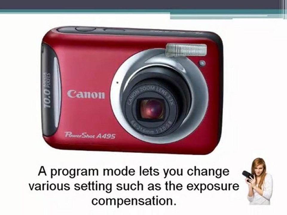 Canon PowerShot A495 10.0 MP Digital Camera Review