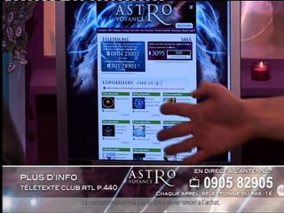 Astrovoyance avec Nicolas Gigliotti et Carl sur Club RTL