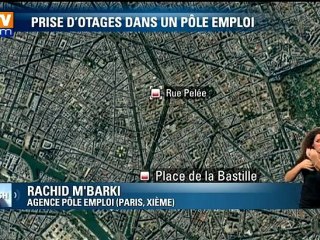 Prise d'otages dans un Pôle Emploi à Paris
