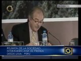 Asdrúbal Aguiar habla en la SIP