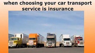 4 Factors To Consider While Selecting Car Transport Services