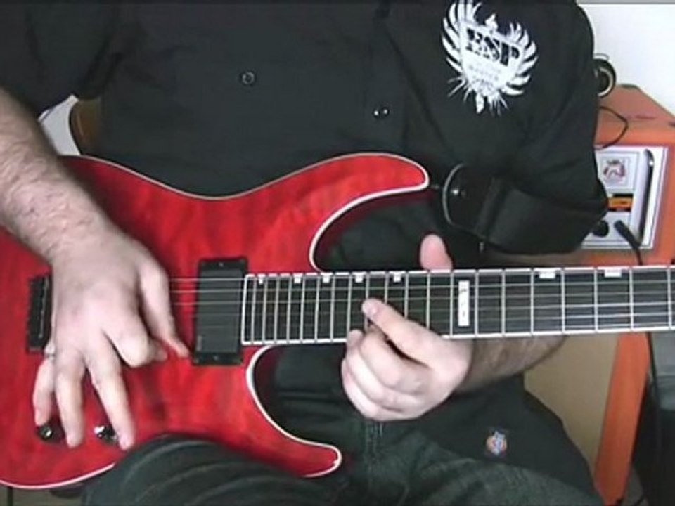 "Brothers" instrumental rock guitar lesson Part Two