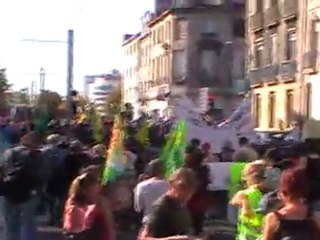 manifestation bordeaux  le 15/10/2011 anti-nucléaire et pour les fermetures des centrales