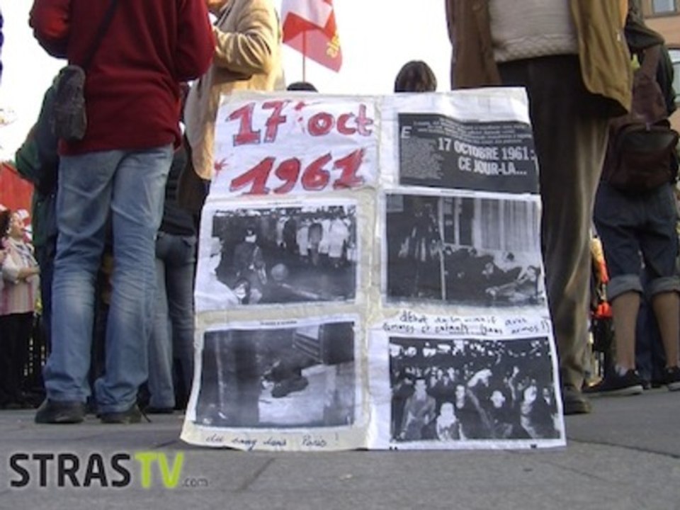 Commémoration du 17 octobre 1961 à Strasbourg