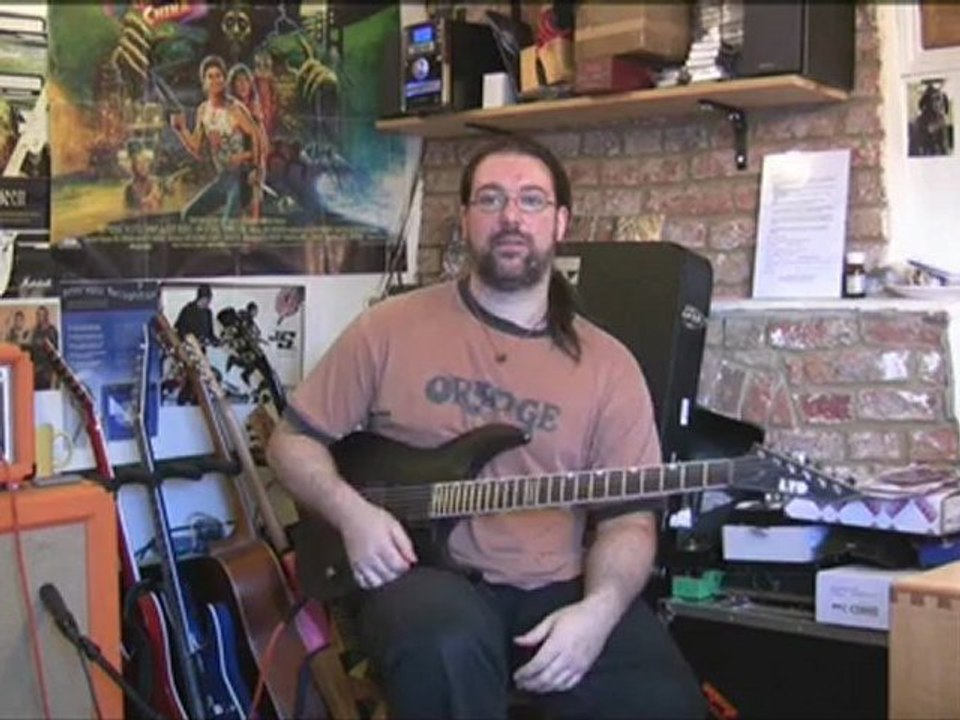 Doom & Death Metal Power Chords - Guitar Lesson with ESP Guitars Artist Rob Chapman