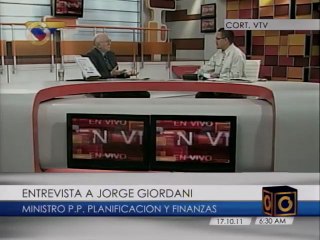 Giordani justifica presupuesto nacional