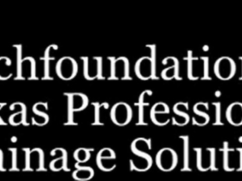 Dallas home foundation repair; foundation, drainage solutions and retaining walls