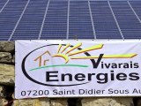 Vivarais Energies : chantier Centrale photovoltaïque par Mathieu Vignal