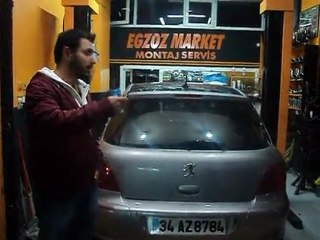 vanalı egsoz 307 PEUGEOT  www.egzozmarket.com İSTANBUL