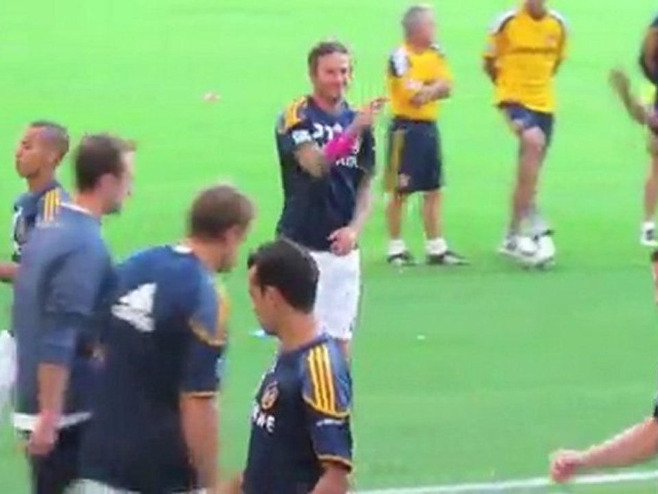 David Beckham's Last LA Galaxy Home Game?