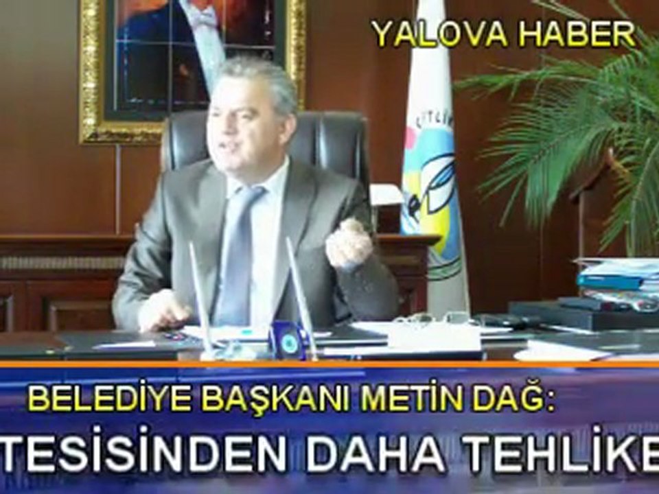 METİN DAĞ AKSA'NIN TERMİK SANTRALİ VE VOPAK'I ANLATTI