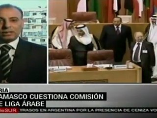 Oposición siria rechaza resolución de la Liga Árabe