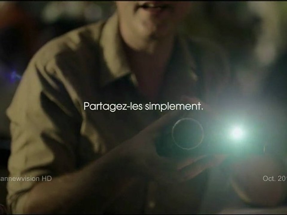 Publicité HD - Caméscope SONY (avec projecteur intégré) 2011