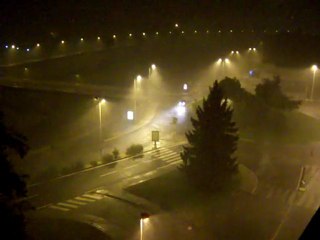 Orage violent sur Alès lundi 08/06/2009