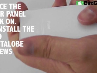 How to install a iPhone 4S Rear Panel
