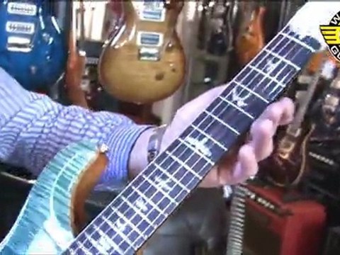 Cool new PRS at World Guitars - PRS Custom 24 in Blue Fade, 25th Anniversary limited edition