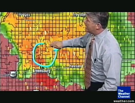 Storm Stories: Tornado turns toward town - 10/17/2011
