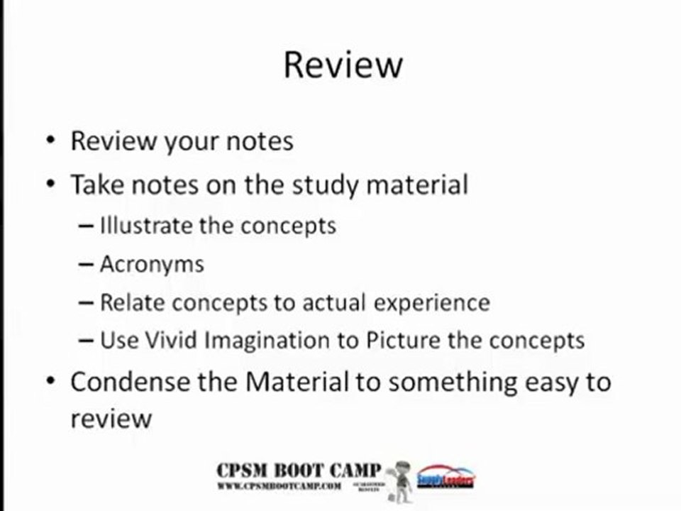 CPSM Exam - Review Notes to Pass Supply Management Certifica