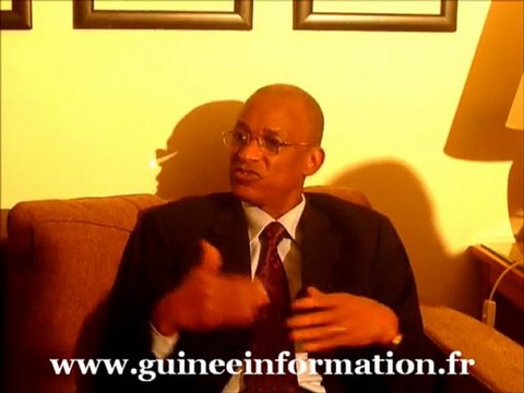 Cellou Dalein Diallo, président de l'UFDG rencontre la presse en ligne à Paris