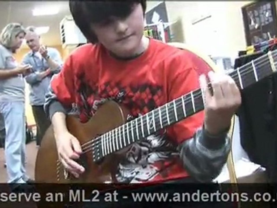 Rob Chappers "Bleed the light" - Live at the Bristol Guitar Show with Jaden Rose Guitars