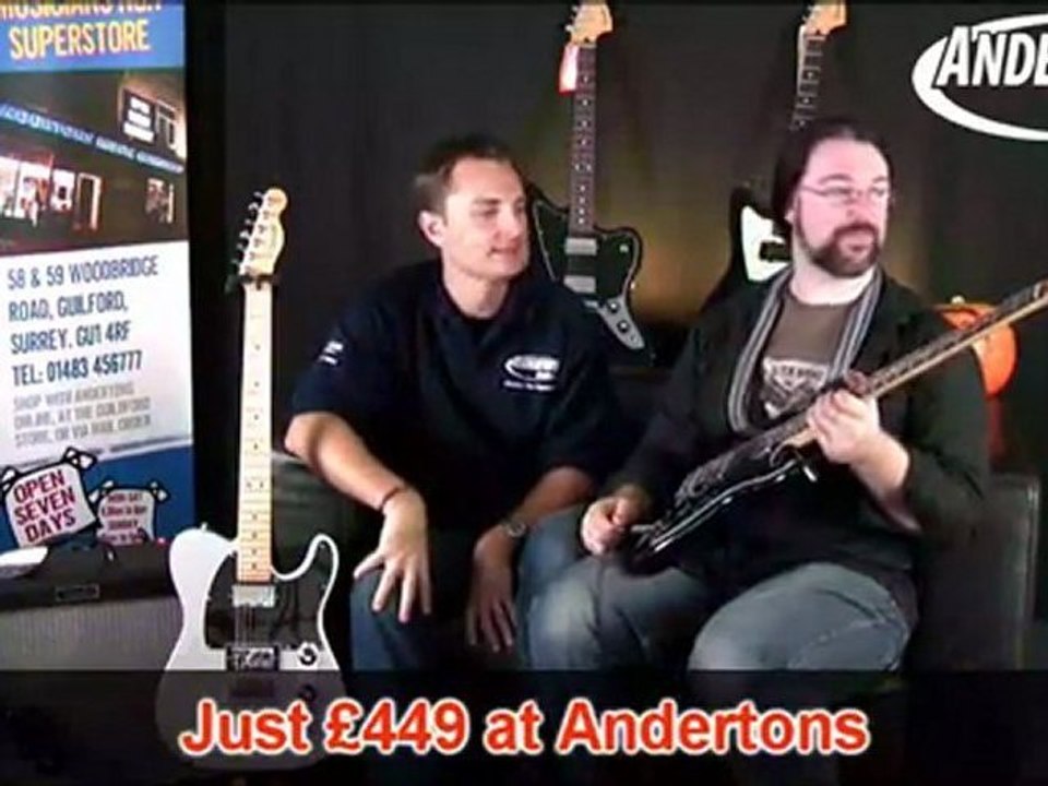 New Fender Blacktop Strat, Tele, Jaguar and Jazzmaster Guitars - Part 1 of 2