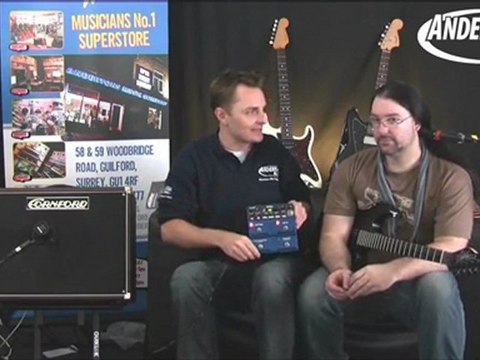 The Digitech JamMan Stereo Looper pedal