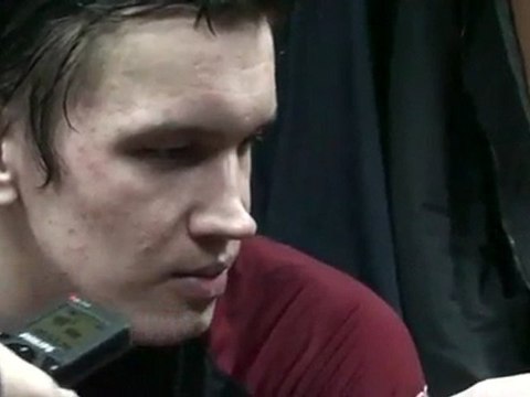 Михаил Жуков после игры с к.Динамо 17.10.11.