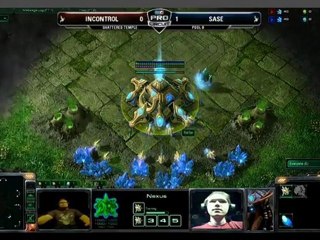 MLG Orlando 2011 - Starcraft II - Game 1 & 2 - EG Incontrol (P) VS Quantic Sase (P)