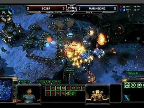 MLG Orlando 2011 - Starcraft II - Game 1 & 2 - Prime MarineKing (T) VS Slayers Boxer (T)