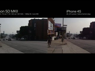 iPhone 4S vs Canon 5D MKII