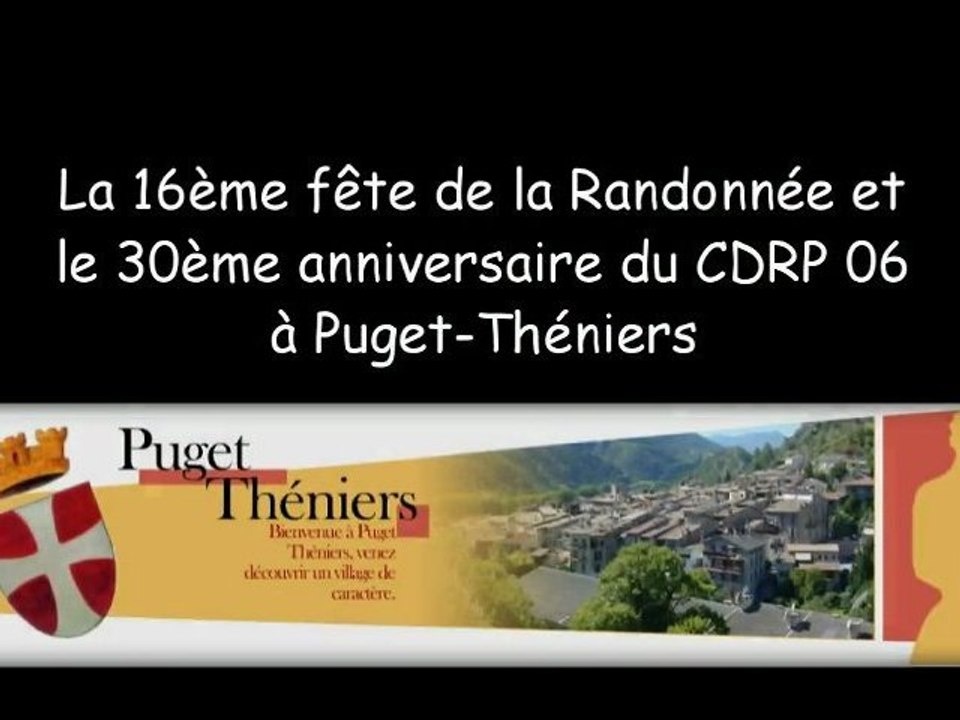 Fête de la randonnée 2011 à Puget-Theniers (HD)