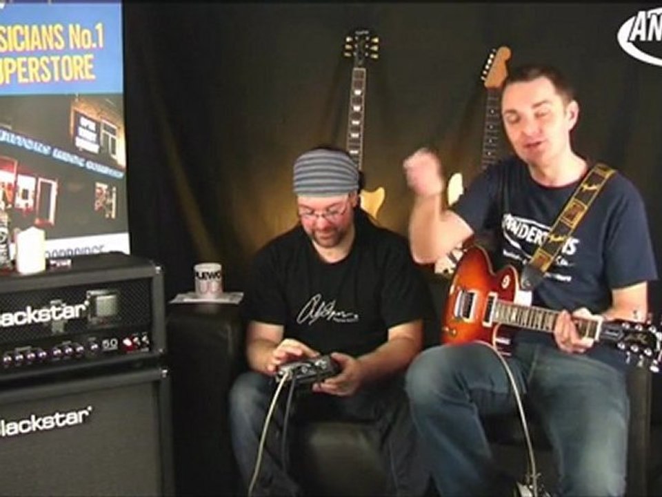 Line 6 M5 Stompbox Modeler demo