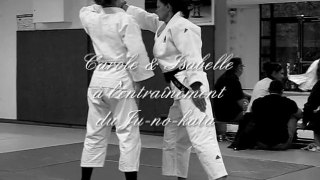 Carole & Isabelle à l'entraînement Ju-No-Kata