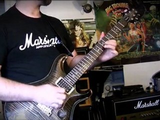 Working on my solo's in preparation for Monkeyfest \m/  *Warning contains PRS content*