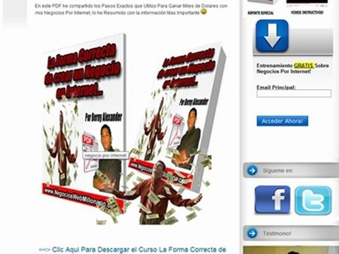 Curso GRATIS de Negocios Por Internet por Berny A.