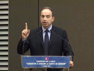 Скачать видео: UMP - Discours de Jean-François Copé à la Convention santé