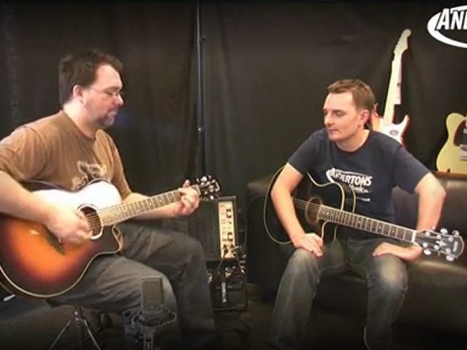 Yamaha APX500 II & APX700 II Acoustic Guitars