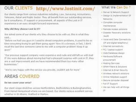 Improve your business skills with good IT support Watford services available online