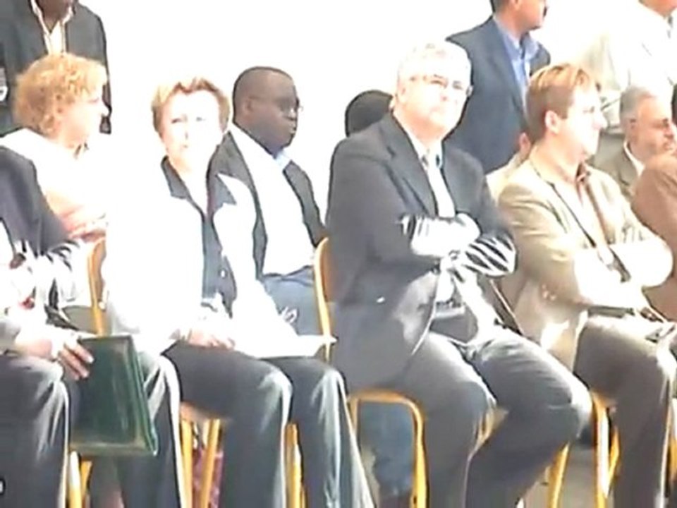 mosquée ulis pose de la  1ére.pierre partie 1/2