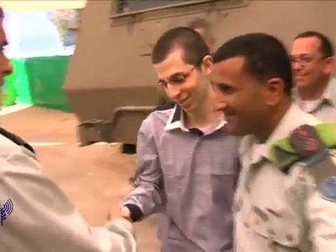 Gilad Shalit a la maison