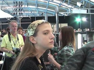 Topshop Unique Hair & Make Up - London Spring 2012 | FTV