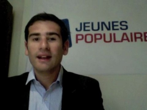 Benjamin Lancar, Président des Jeunes Populaires