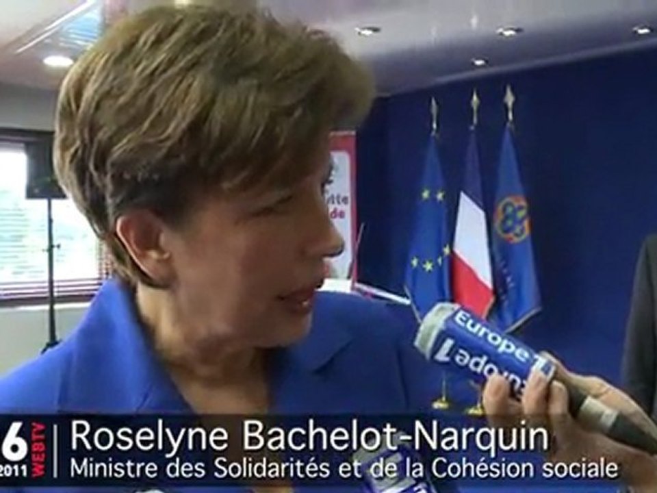 Présentation à Mme Bachelot de la brigade anti-fraude au RSA
