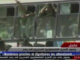 Les premiers prisonniers palestiniens arrivent à Rafah