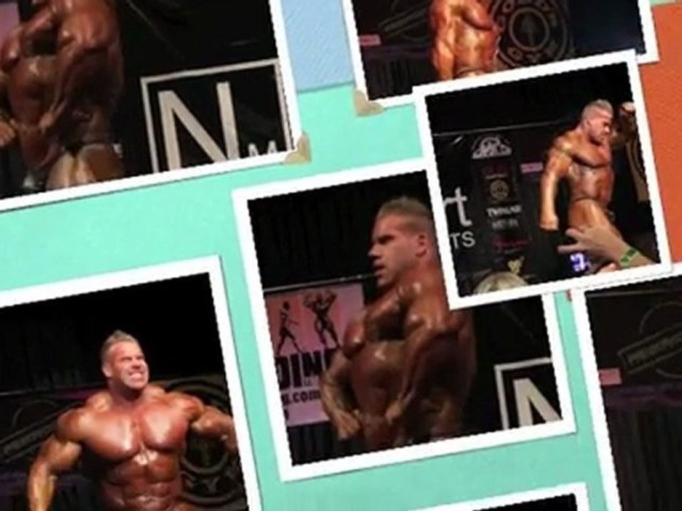Jay Cutler and Phil Heath Pose down 2011