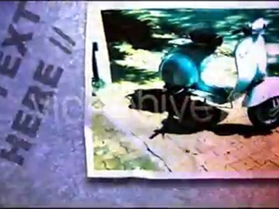 On the ground After Effects template